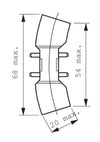 LAMP: 2GX13 T5 CIRCLINE 55W Warmwhite