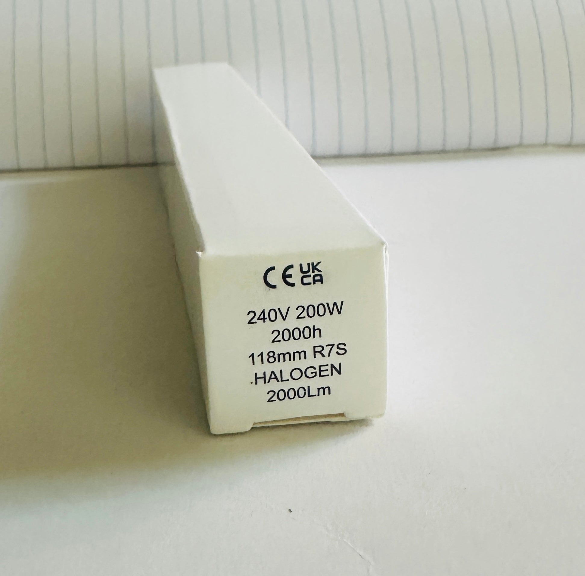 R7S/118mm 240V 200W HALOGEN