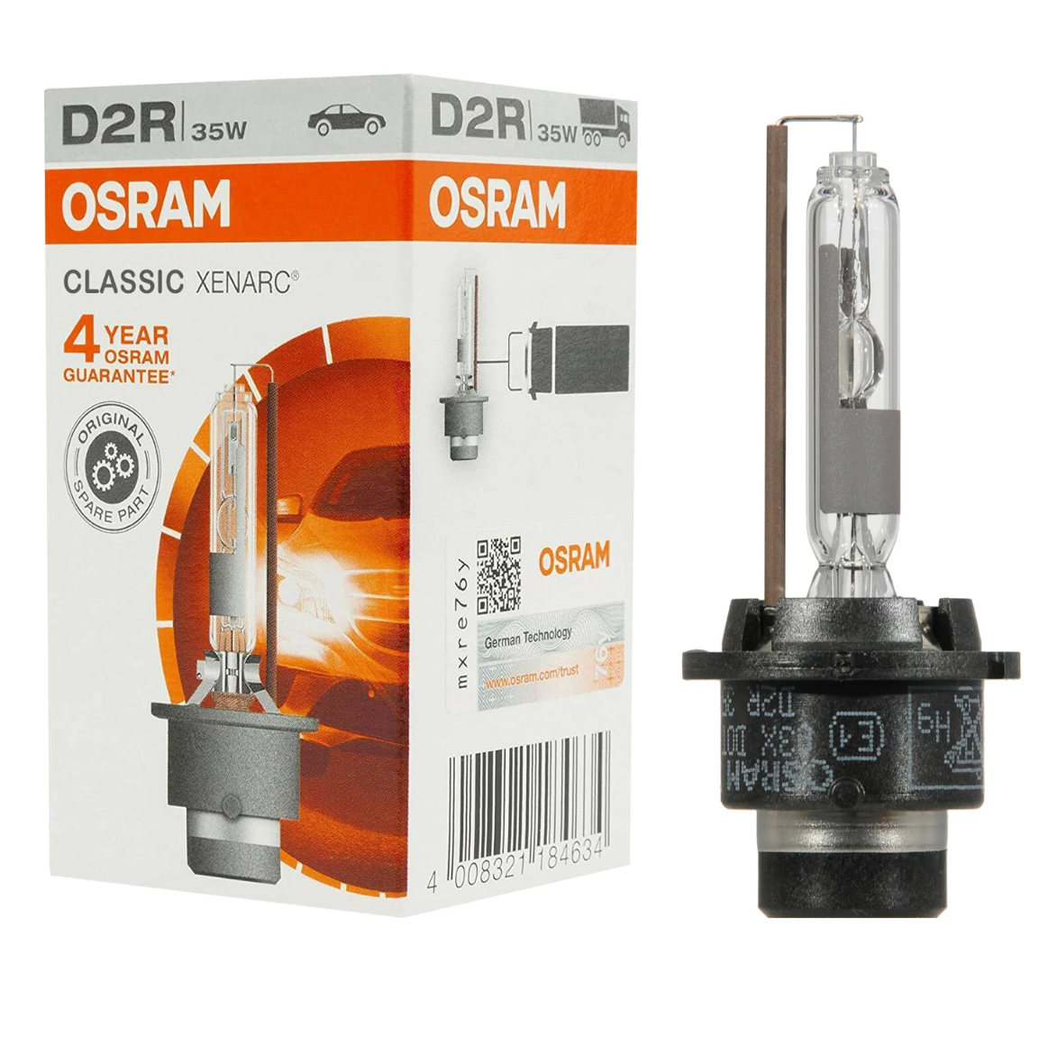 D2R 35W Xenon Burner Lamp Bulb Headlight