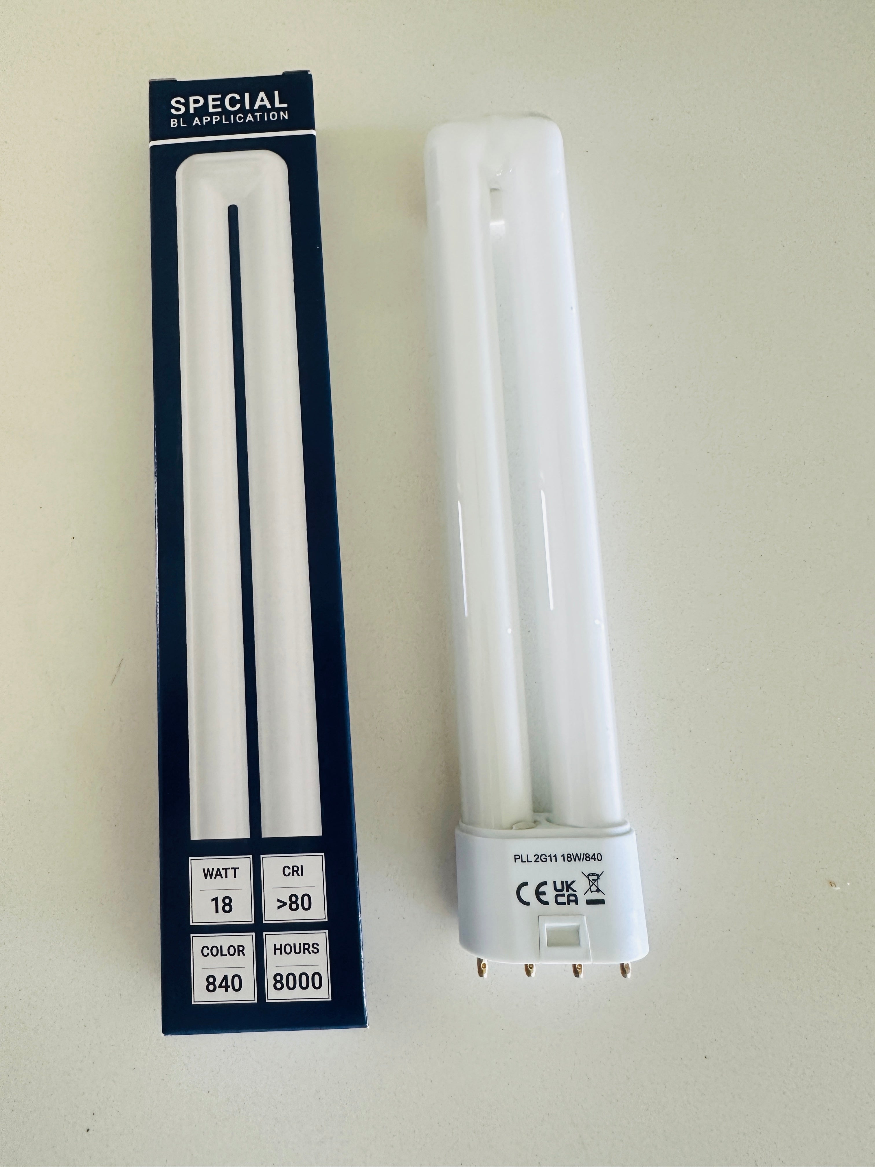 PL-L 4-Pin 18W 840 Cool White 2G11 CFL Tube | NZ Lights